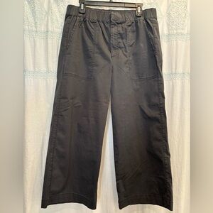 GAP High Rise Easy Wide Leg Khakis